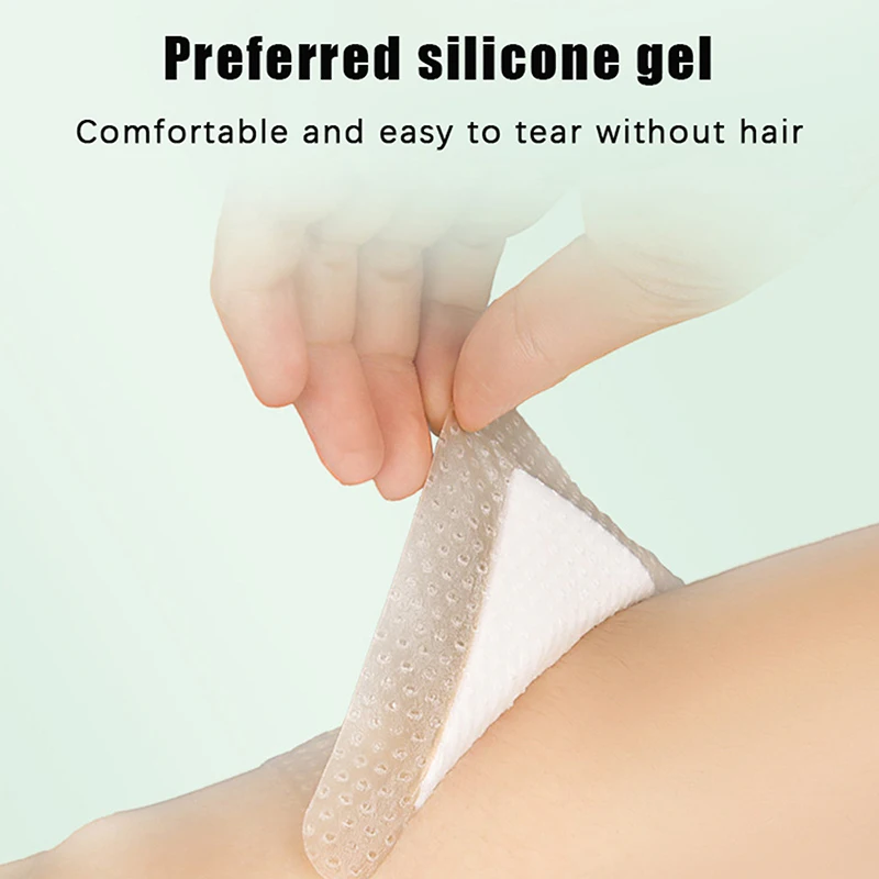 رقعة ضغط معقمة من إسفنج السيليكون المقاوم للماء مع حزمة فردية