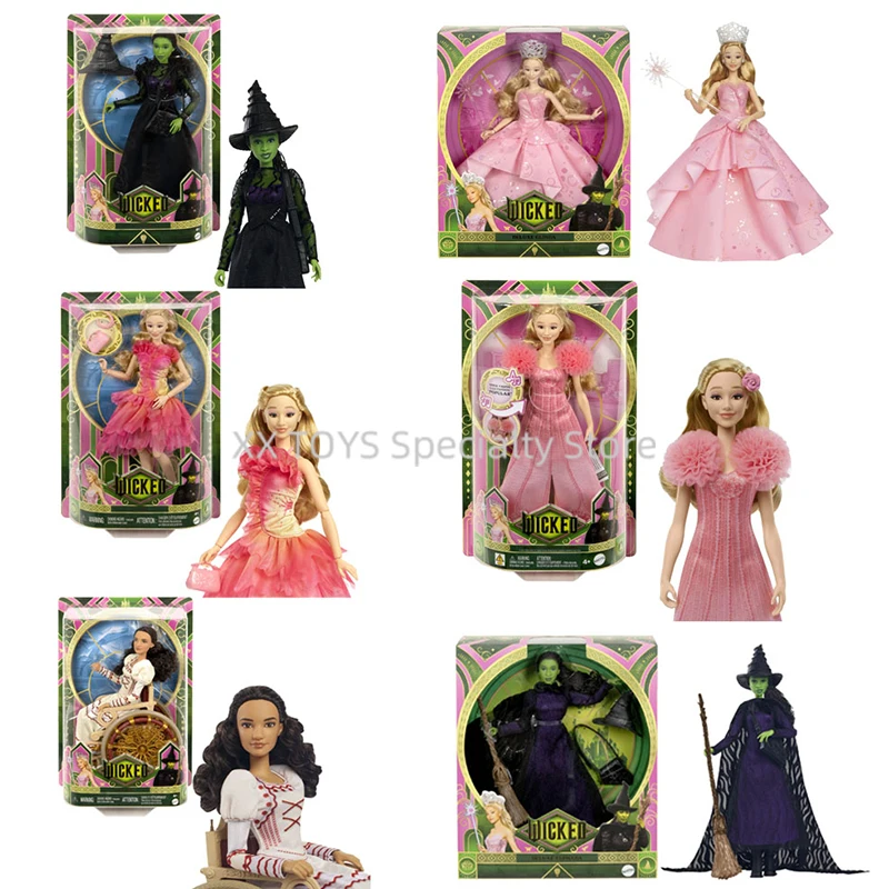 

Универсальная модная кукла Wicked Glinda Elphaba Fiyero Madame Morrible Movie Персонажи 12-дюймовая экшн-фигурка Кукла Коллекционный подарок