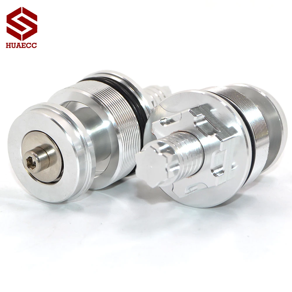 CNC Motorcycle Preload Adjusters Fork Bolts Cap for Kawasaki ER6F ER6N ER4F KLR 650 Ninja 400R 650R Z750 Z750R Z650 Vulcan S 650