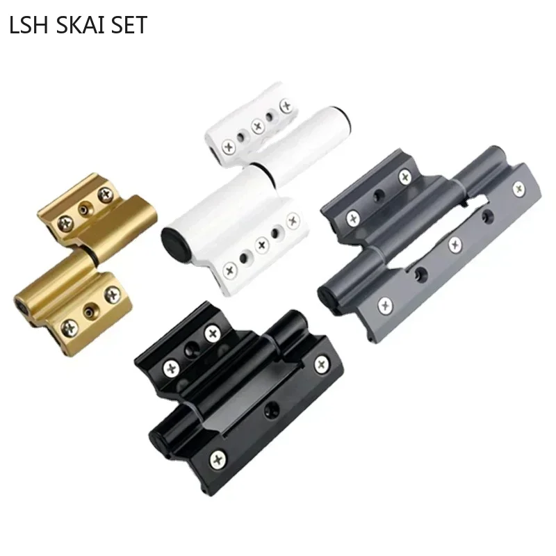 1Pc High Quality Insulation Broken Bridge Folding Hinges Aluminum Alloy Door and Window Broken Bridge Hinge Furniture Hardware