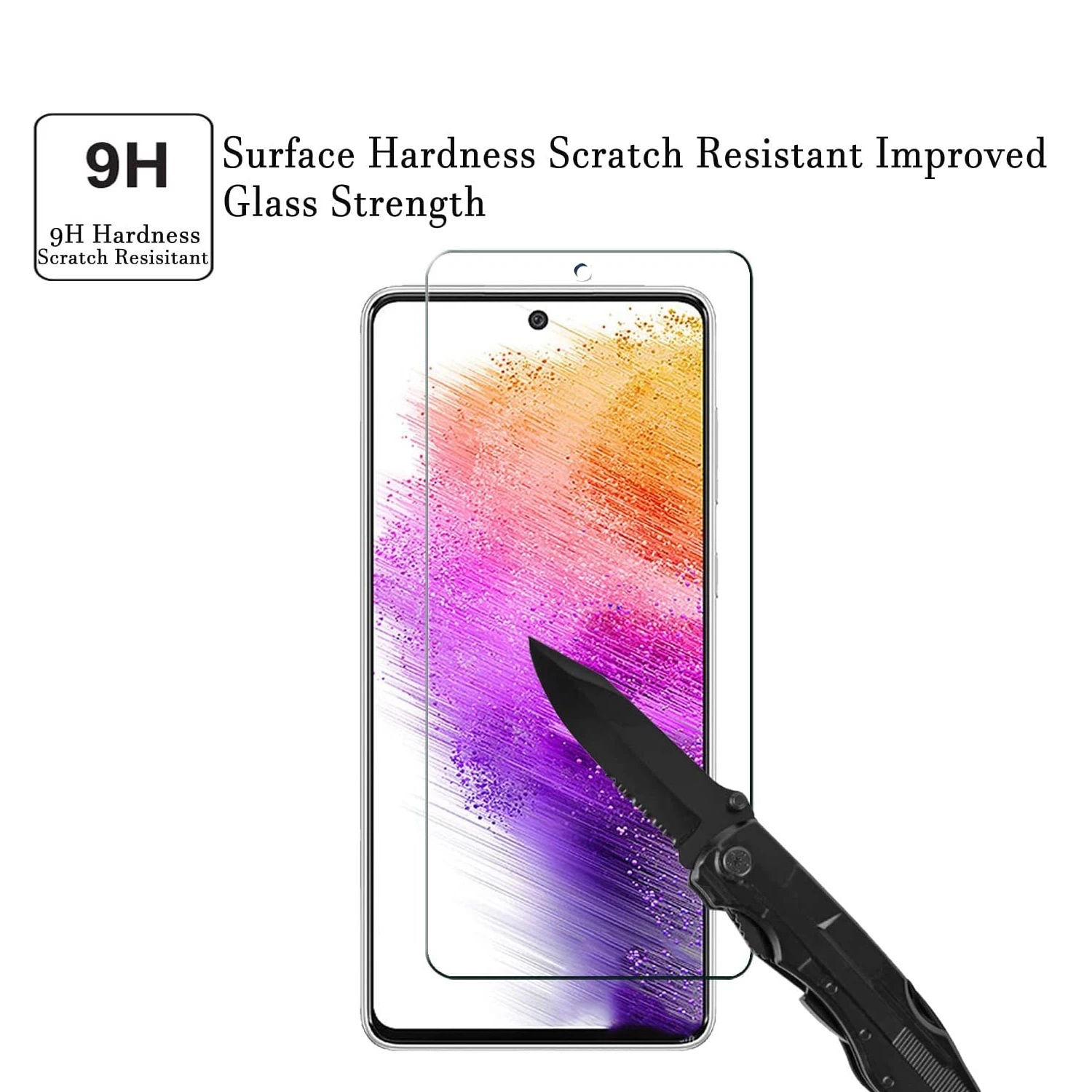 

HD Full Cover Tempered Glass For Samsung Galaxy A73 5G Film