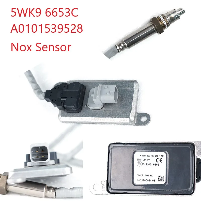 

5WK9 6653C A0101539528 NOX Sensor for Mercedes-Benz EURO6 Truck 5WK96653C 24V Nitrogen Oxide Oxygen Sensor