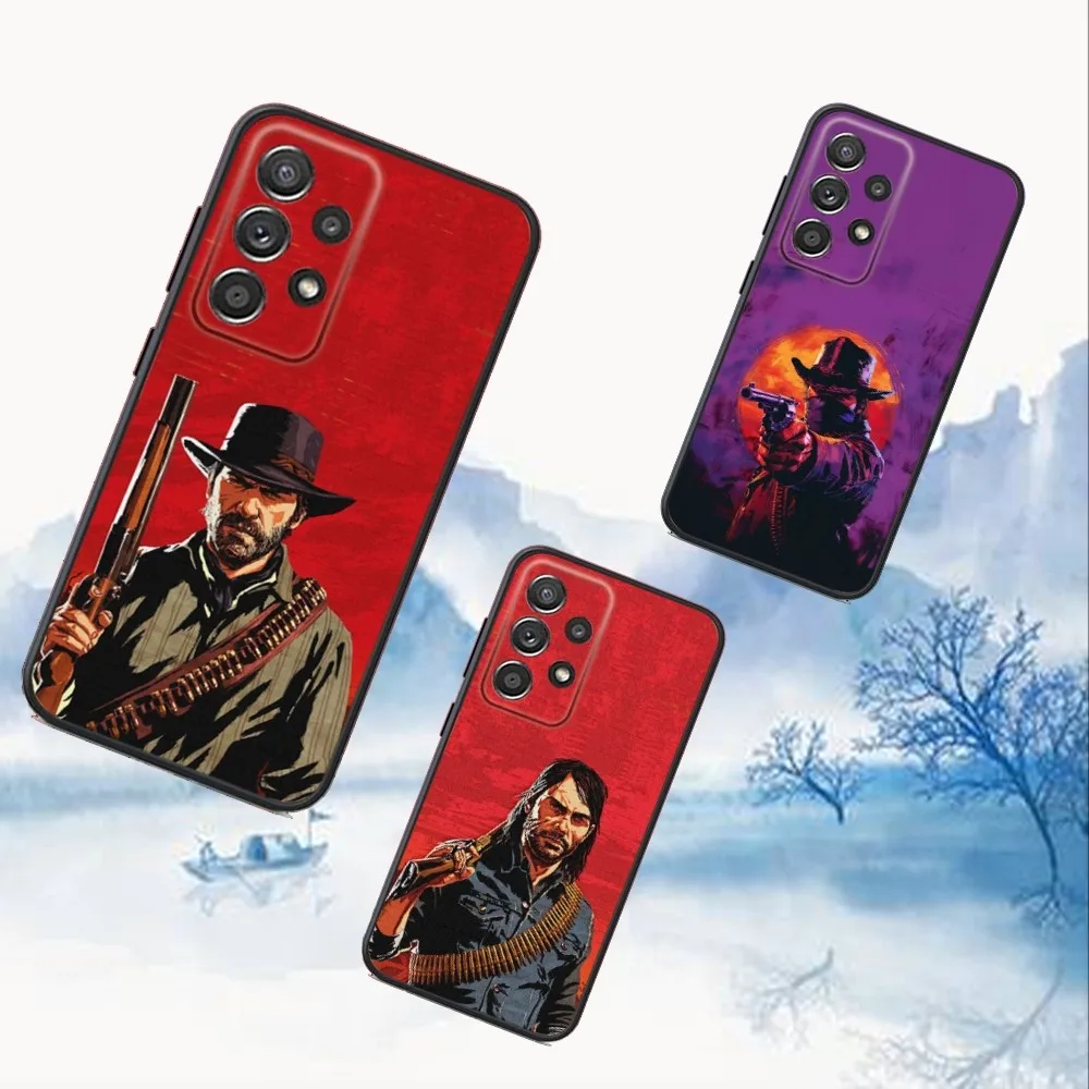

Red Dead R-Redemption Phone Case For Samsung S25,S24,S21,S22,S23,S30,Ultra,S20,Plus,Fe,Lite,Note,10,9,5G Black Cover