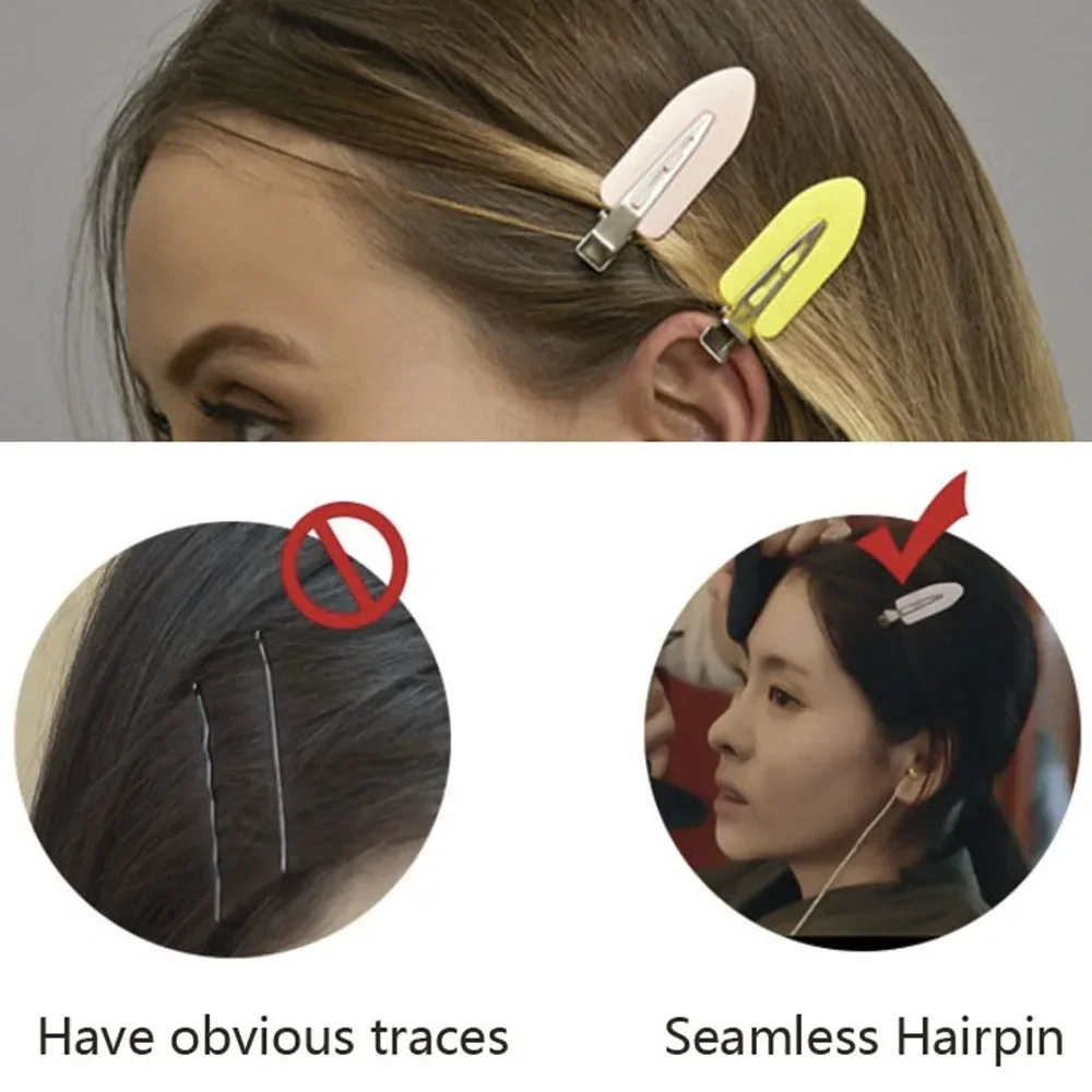 Cwllrn Beauty Salon Seamless Hairpin Professional Styling Hairdressing Makeup Tools Hair Clips For Women Girl Headwear