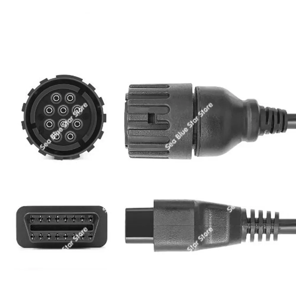 motorcycle diagnostic cable conversion cable OBD2 connector  Applicable to 10pin icom A2 D cable,
