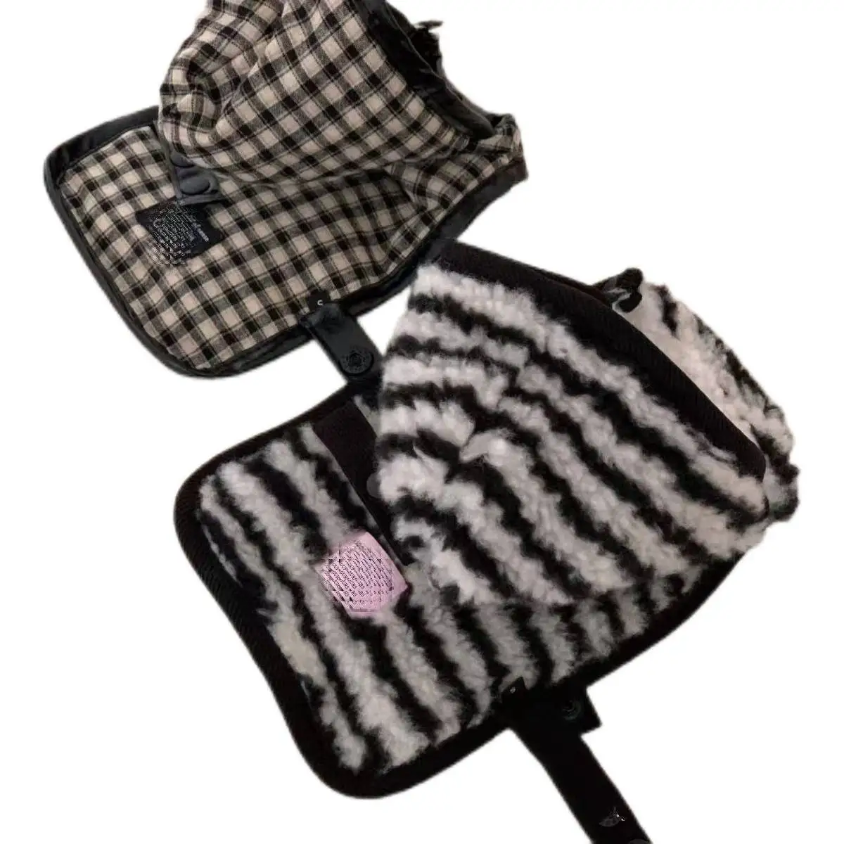 معطف شتوي دافئ للكلاب الصغيرة - سترة قطنية منقوشة ناعمة، ملابس مريحة لجراء شيه تزو تشيهواهوا #5