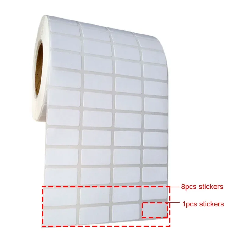Sheets Diamond Painting Classification Label Stickers, Square Round Self-Adhesive Stickers for Storage Box Diamond Sorting 