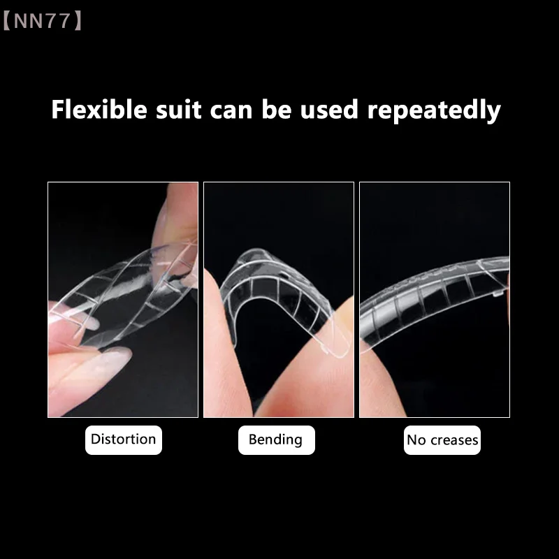 アクリルネイルシェイプ,150個,内部にエッジがあり,完全にカバーされており,エクステンション用のクイック構造型,偽のネイル用