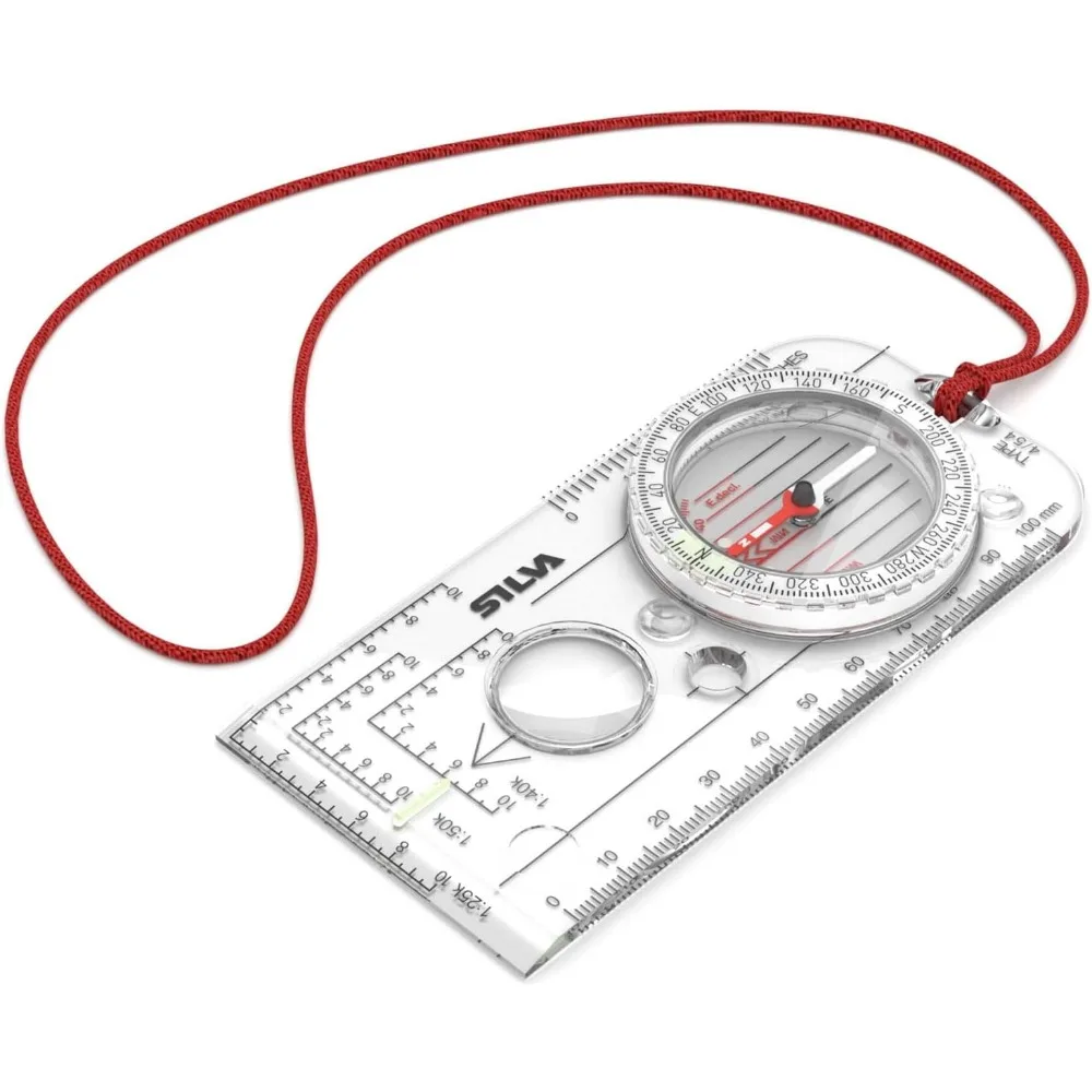 

Professional Rotatable Compass with 1:25k 1:40k 1:50k Scales for Advanced Hiking Navigation
