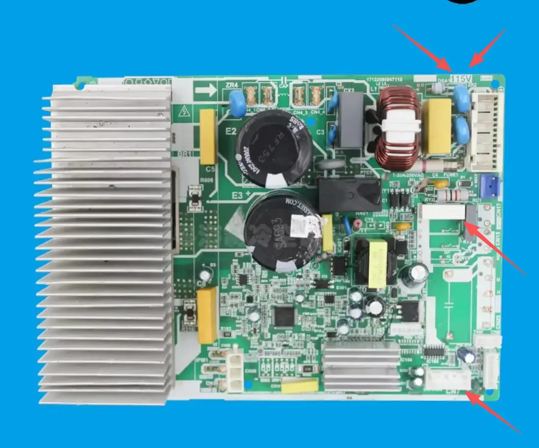 AeroPartsNew Midea 115V Inverter External Circuit Board 17122000059867 17122000047115 US-KFR35W/BP3N1-(RX24Tmini+IKC15L60GD+A606
