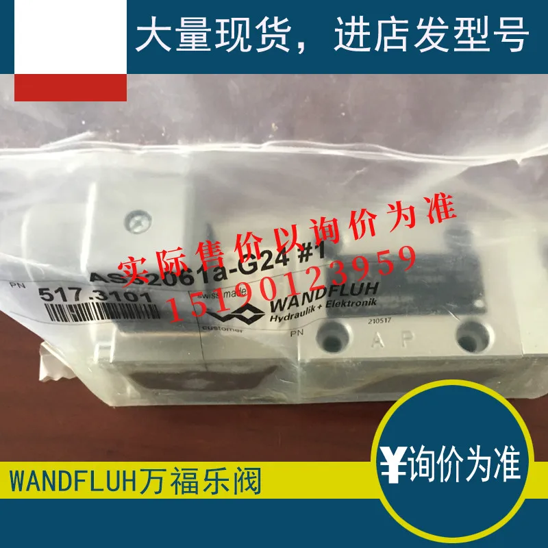 Swiss WanDFLUH Solenoid Valve AS32061a-G24 # 1