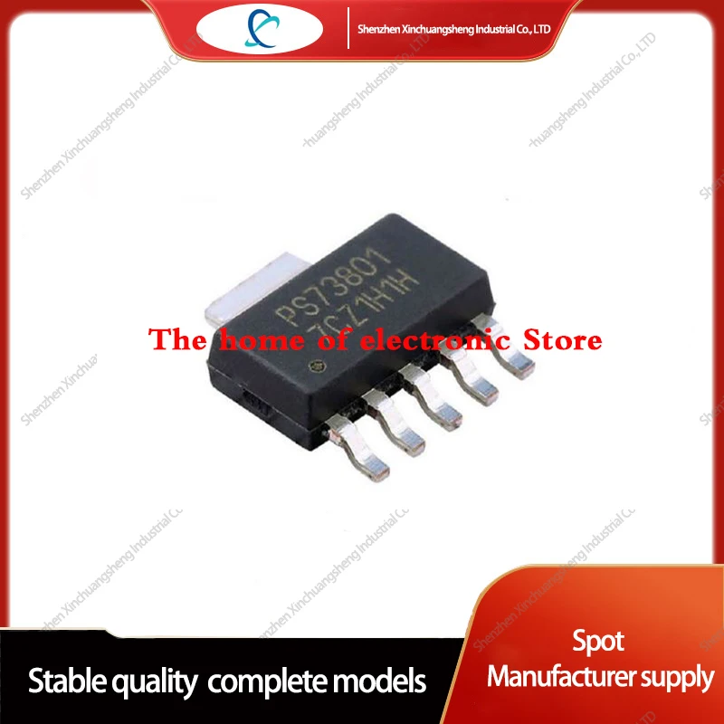 10PCS TPS73801DCQR  PS73801 SOT223-6 TPS73801 1A, SOT-223-6 Low Noise, Fast Transient Response, Low Voltage Drop Linear