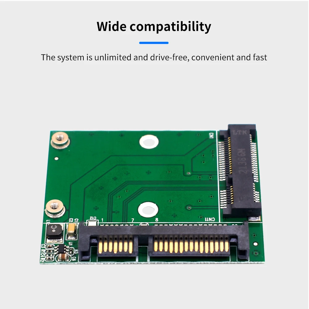 Adattatore Mini PCI Express A MSATA – Convertitore Per SSD E Scheda Wi-Fi Per Test E Espansione