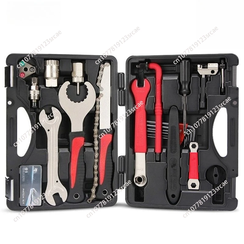 Bicycle Repair Tools 20 In 1 Bike Multitool Kit For MTB Road Bikes Home Repair Set Tire Lever Chain Tools