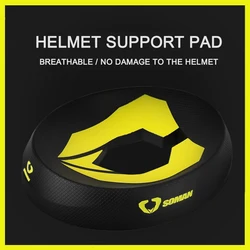 Motorcycle Helmet Support Pad Motorcycle Helmet Pad Base Fixed Pads Half Helmet Protective