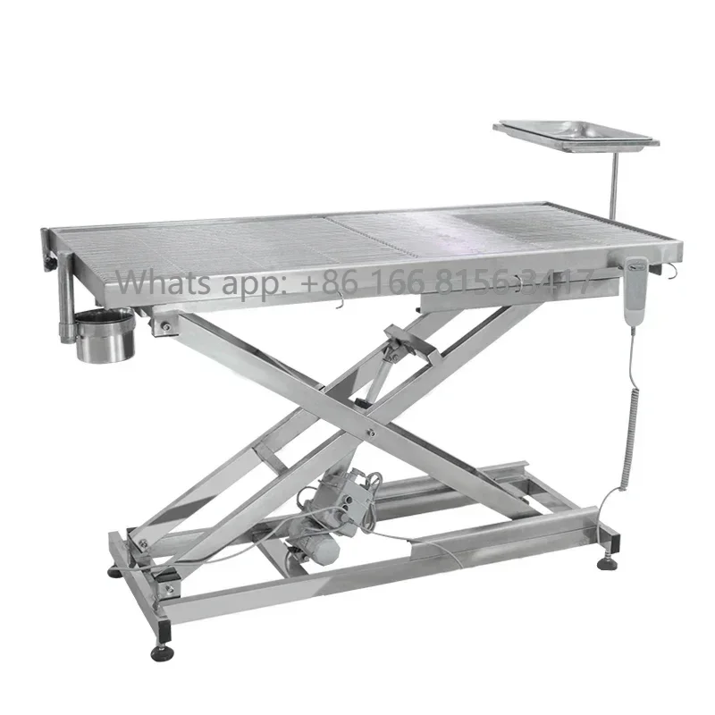 Veterinary pet hospital clinic stainless steel pet operating table