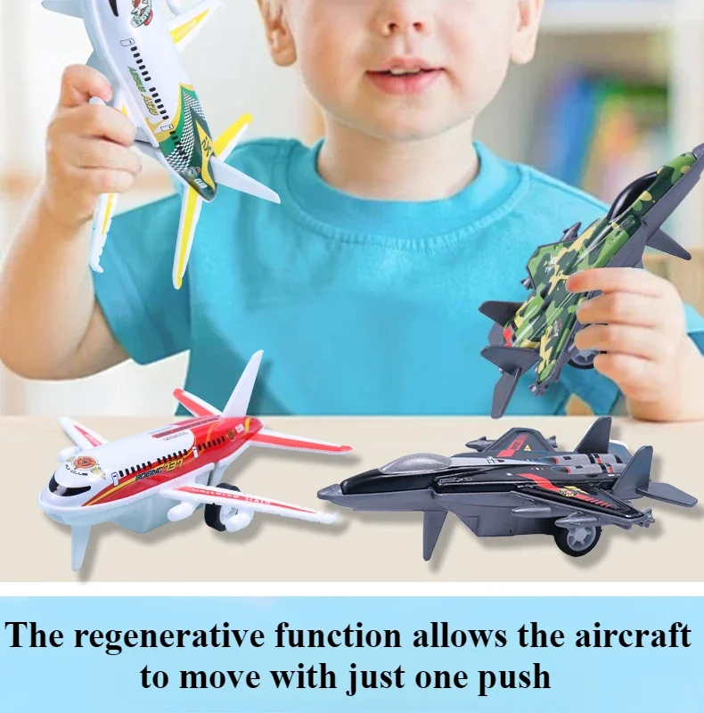 

6 шт., самолеты из сплава из ПВХ, мультяшные авиакомпании, литые самолеты, модели истребителей, имитация самолетов, полет для детей, подарок для мальчиков