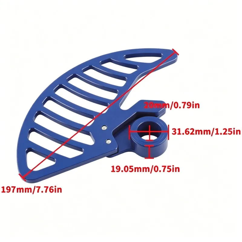 Leading-Edge-Front Disc Brake Protector For Electric Motorcycles For Surron Light Bee S X Accessories