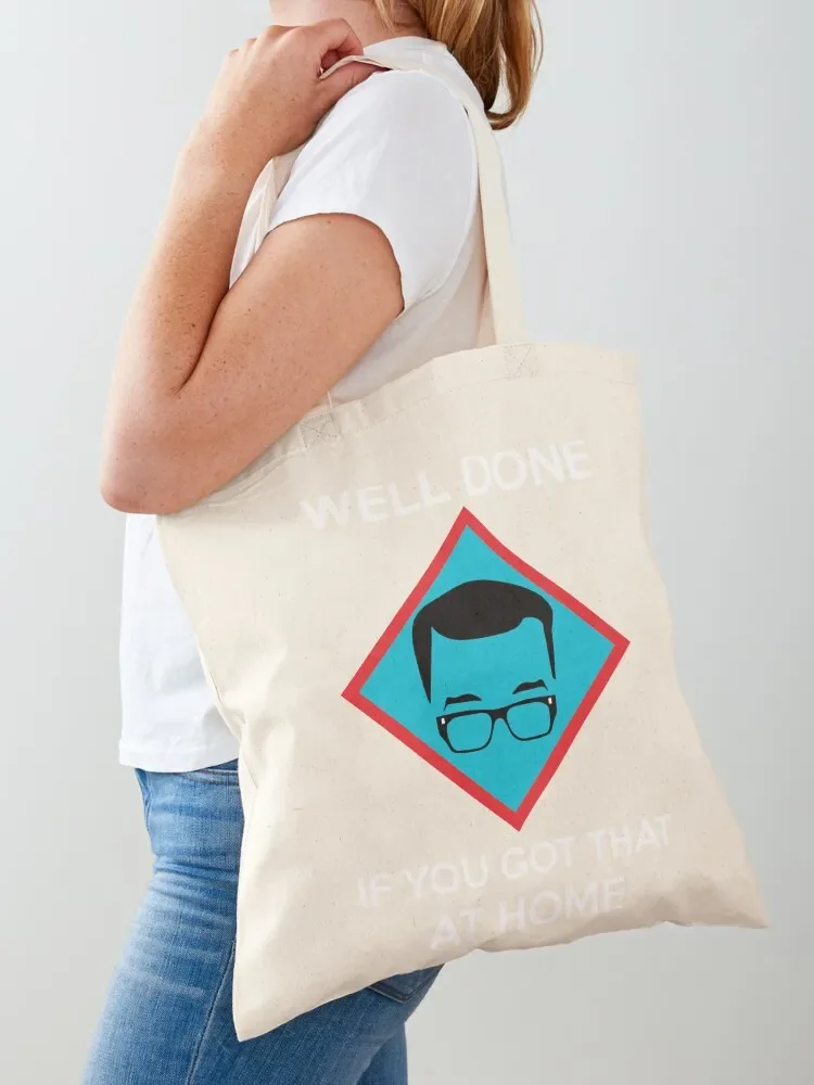 Richard Osman’s “Well done...” Essential T-Shirt Tote Bag tote bags men Large bags for women cute tote bag