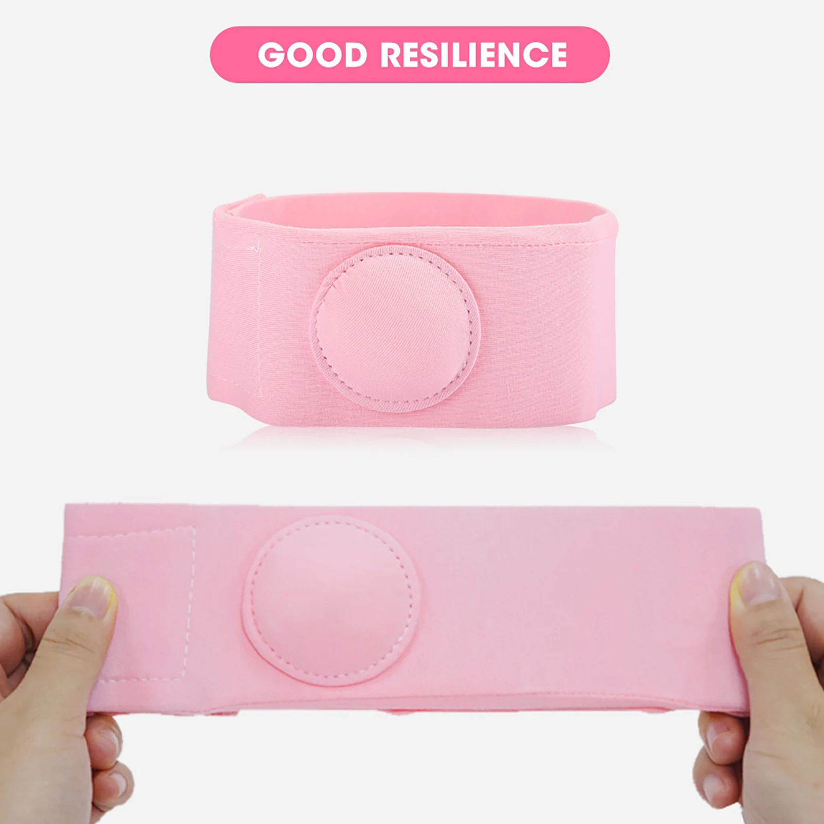 2pcs Umbilical Hernia Therapy Treatment Belt Breathable Bag Elastic Cotton Strap for 0-1 Years Old Baby Children Infant Kid