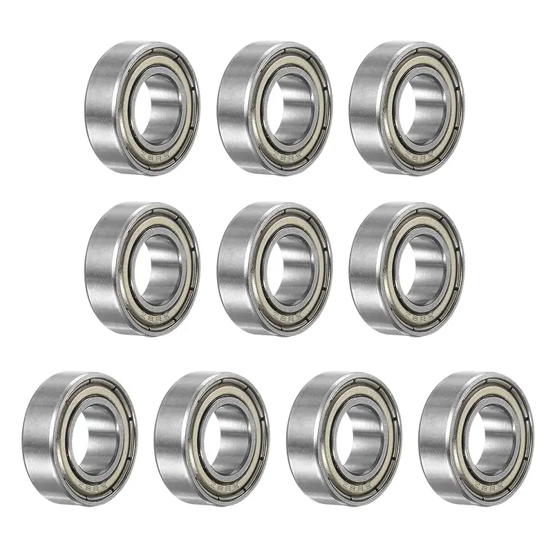 10 قطعة MR63ZZ مصغرة الكرات الأخدود العميق 3x6x2.5 مللي متر محامل مزدوجة محمية لشاحنات السيارات TRX4 1/10 RC #4