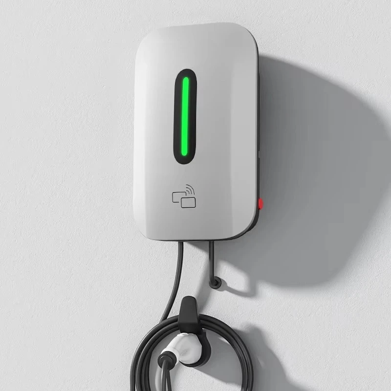 7KW Smart Wallbox EV Charger New Generation Wall-mounted Charging Station for Home Electric Vehicle Charging