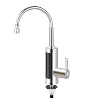 3000W Instant Electric LCD Faucet Instant Tap 360° Fast Heater Heating Hot/Cold Water Supply for Bathroom Kitchen