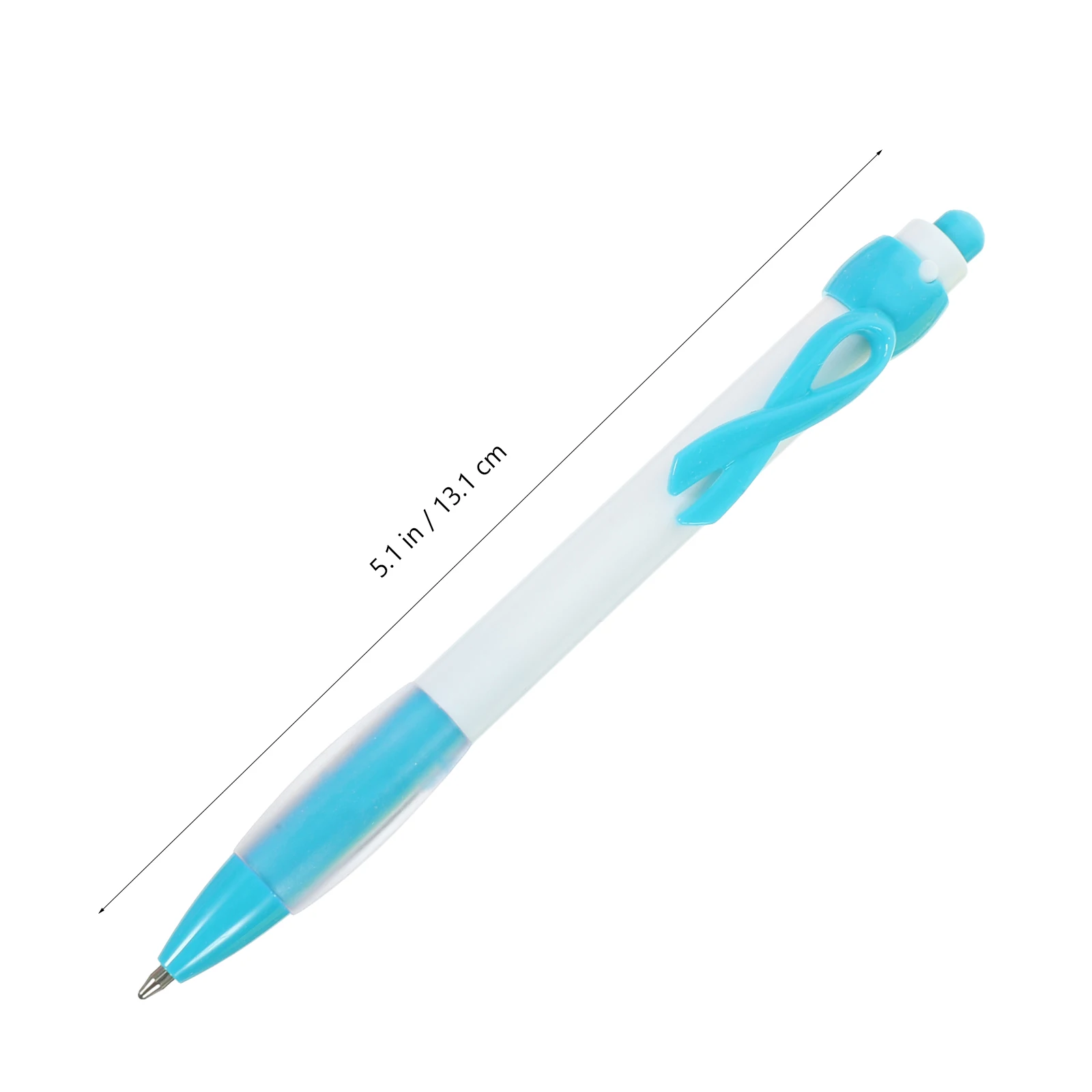 

12pcs Creative Ballpoint Press Type Pens Ergonomic Design Smooth Writing Portable Daily Use Stationery Supply