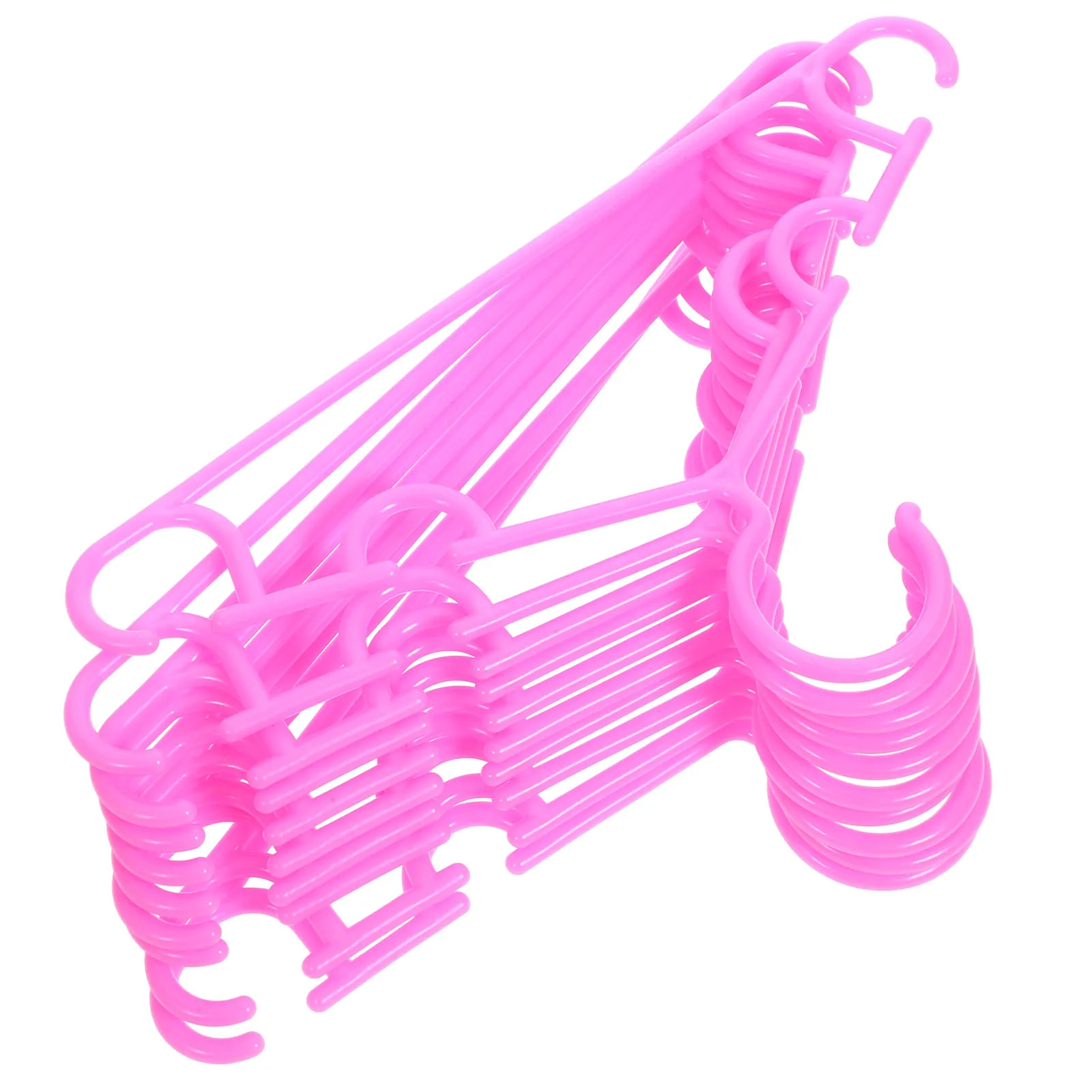 

10pcs Non Slip Color Baby Hangers Children Clothing Rack Toddler Clothes Infant Plastic Hanger Space Saving Storage