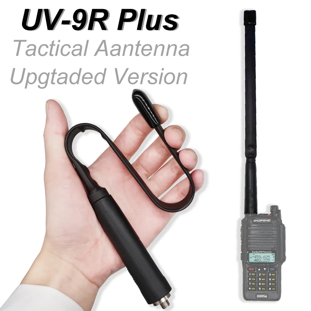 

Foldable CS Tactical Antenna SMA-Female 33/72/108CM For Baofeng UV-9R Plus UV9R Walkie Talkie Two Way Ham CB Radio Transceiver