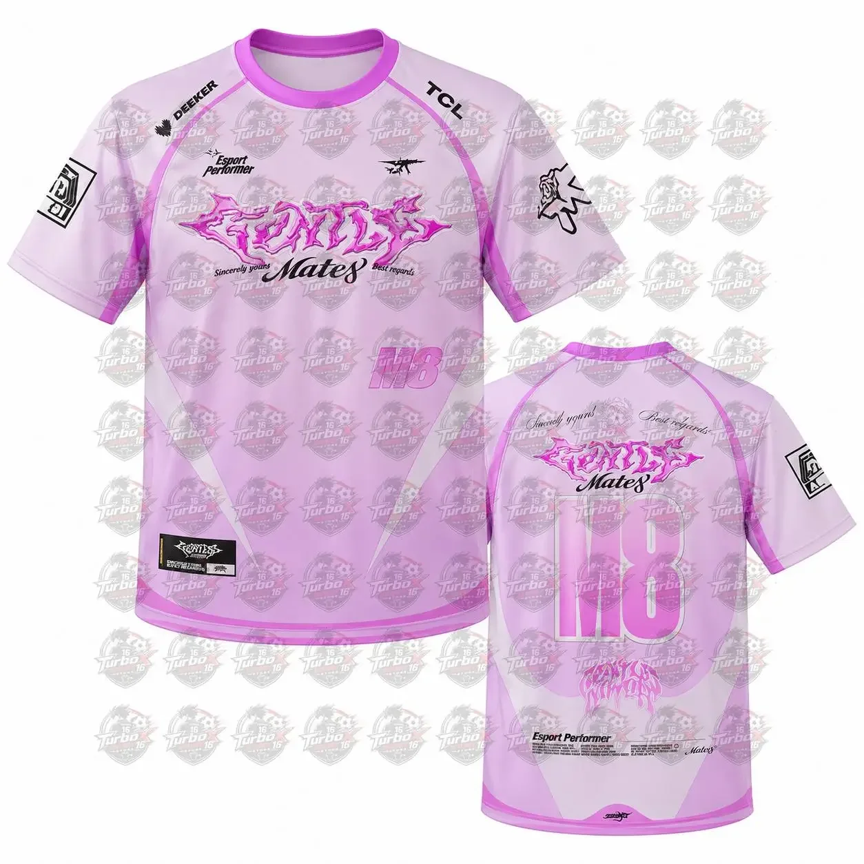 Camisetas de Moda para Fanáticos de Esports, Equipo M8 2026, Diseño 3D, Manga Corta, Uniformes para Hombre, Transpirables