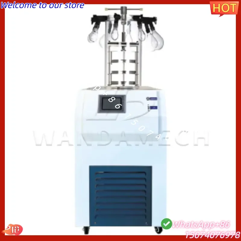 2026 Professional High Efficiency Stainless Steel Benchtop Food Fruit Vegetable Processing Laboratory Vacuum Dryer