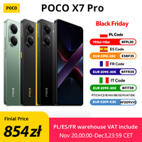 POCO X7 Pro 5G Global Version Smartphone 256GB/512GB 8400-Ultra 90W Battery 6000mAh 50MP Camera 6.67 120Hz IP68 NFC Display