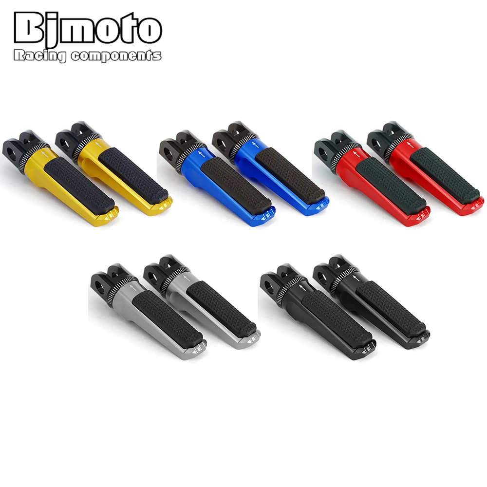 Motorcycle Foot Pegs Front Rider Pedal For KAWASAKI ER6F ER6N NINJA 125/250R/250SL/300/650 VERSYS-X 300 VERSYS 1000 Z900 Z650