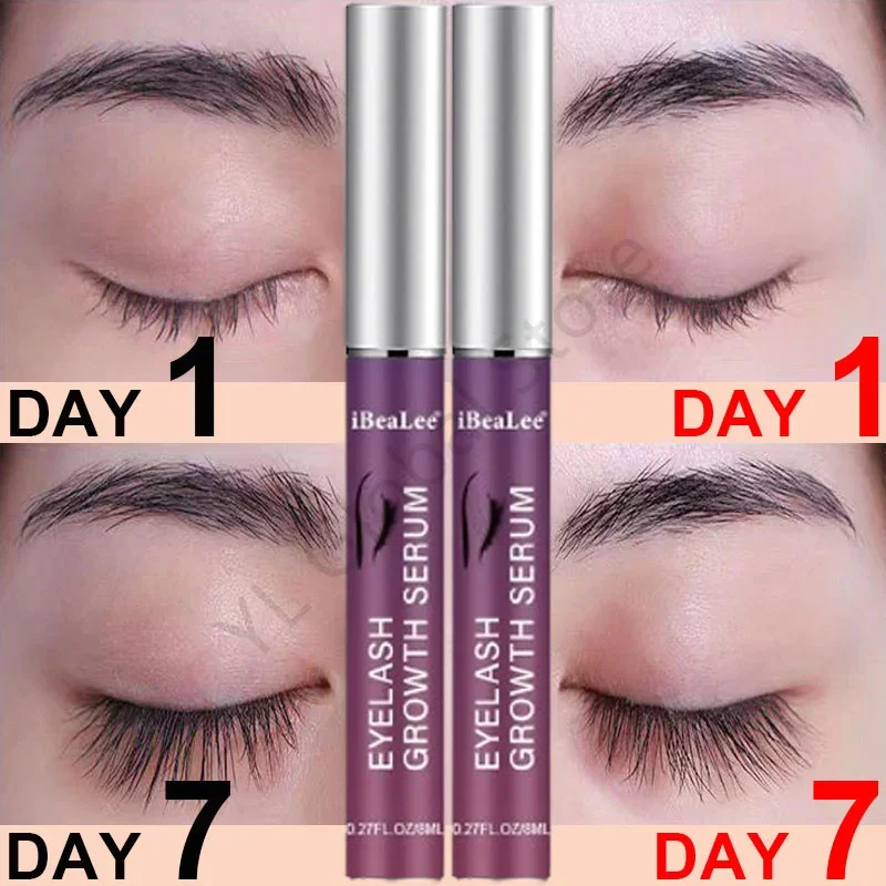 

Fast Eyelash Growth Serum 7 Days Natural Eyelash Enhancer Longer Fuller Thicker Curling Lash Treatment Eye Care Products Makeup