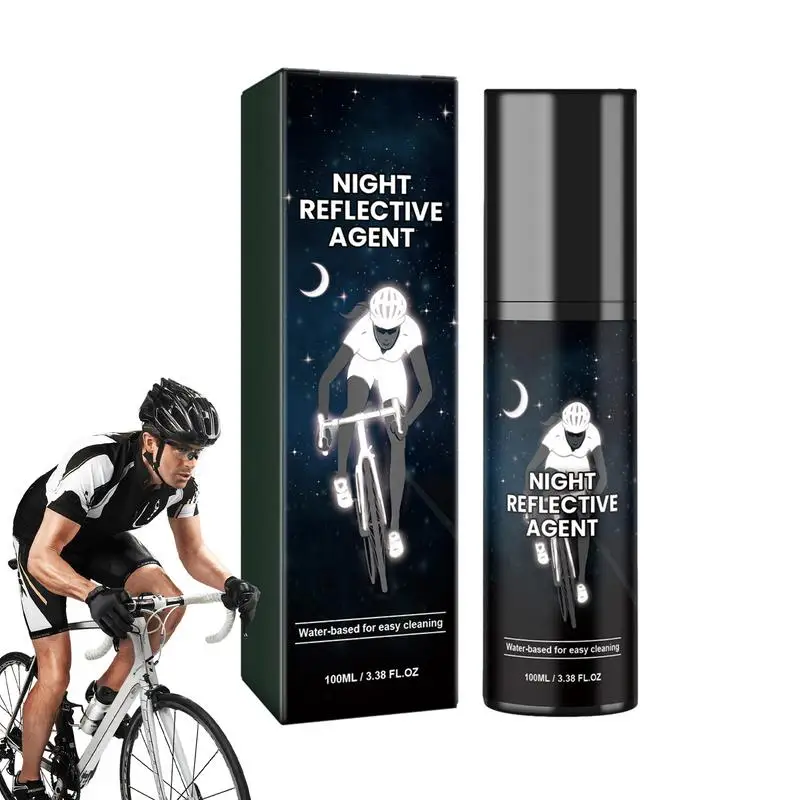 100ml Bright Spray Paint For Night Riding Glow-in-The-Dark Paint reflective night spray paint For Fabric Bicycles Skateboards