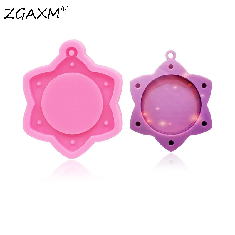 

LM 517- Shiny pocket watch necklace mold Fondant Chocolate Silicone Mold earrings epoxy resin kawaii Polymer Clay Silicone mold