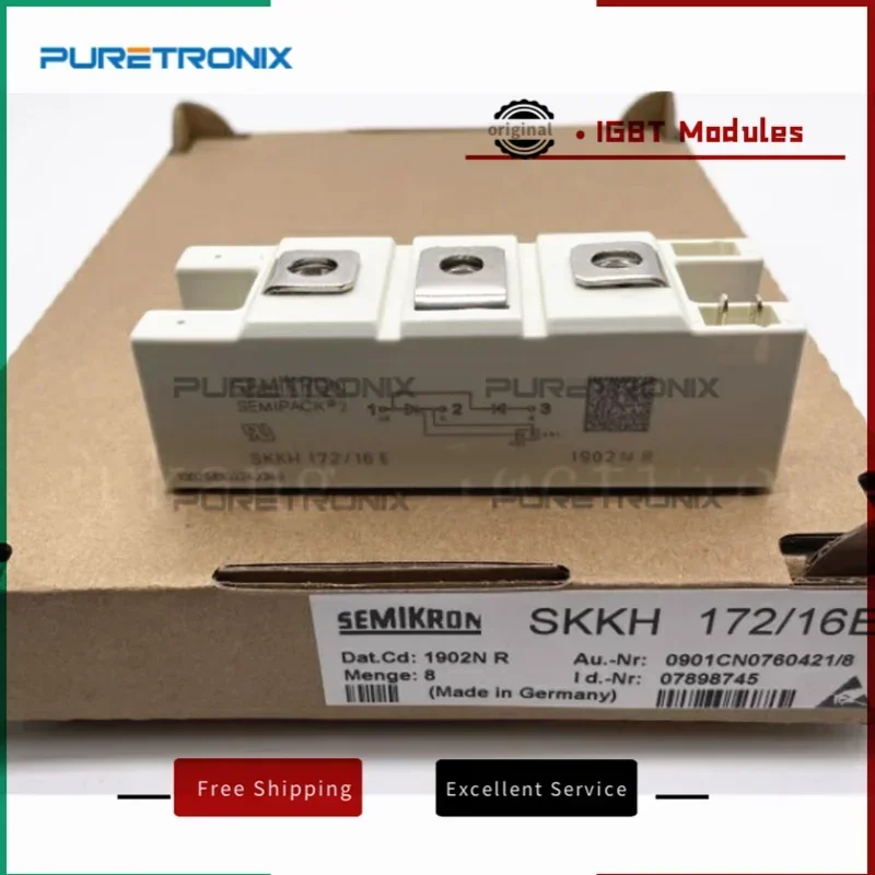 SKKH172/16E SKKH172/14E SKKH172/12E SKKH172/18E وحدة الطاقة الأصلية الجديدة