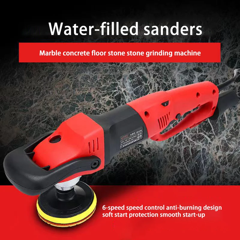 

for Marble Granite Finish Polishing Electric Wet Stone Polisher Grinder Sander Buffing Machine Variable Speed Water Mill