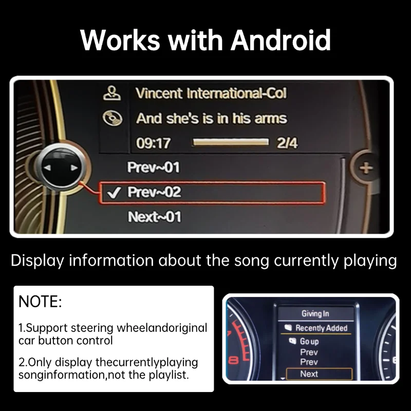 Bluetooth 5.0 Adapter for the CIC System in BMW 2005-2012 (Chassis Codes E-Series Models) USB AUX Input Audio Adapter - view 5