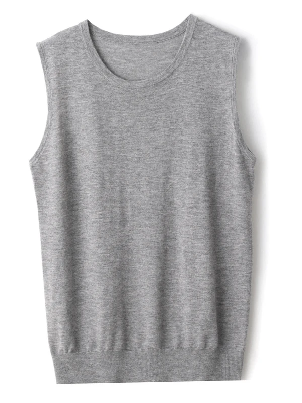 

Женский вязаный шерстяной жилет Svel round Ne mat Sle для похудения Base irt Внутренняя одежда Повседневная удобная мягкая шерсть