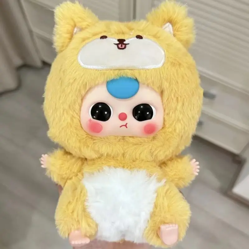 Hot Koop Echte Blind Box Baby Drie Chinese twaalf sterrenbeeld Model Serie Pluche Schattige Pop Desktop Kid Speelgoed Meisje Verjaardagscadeau