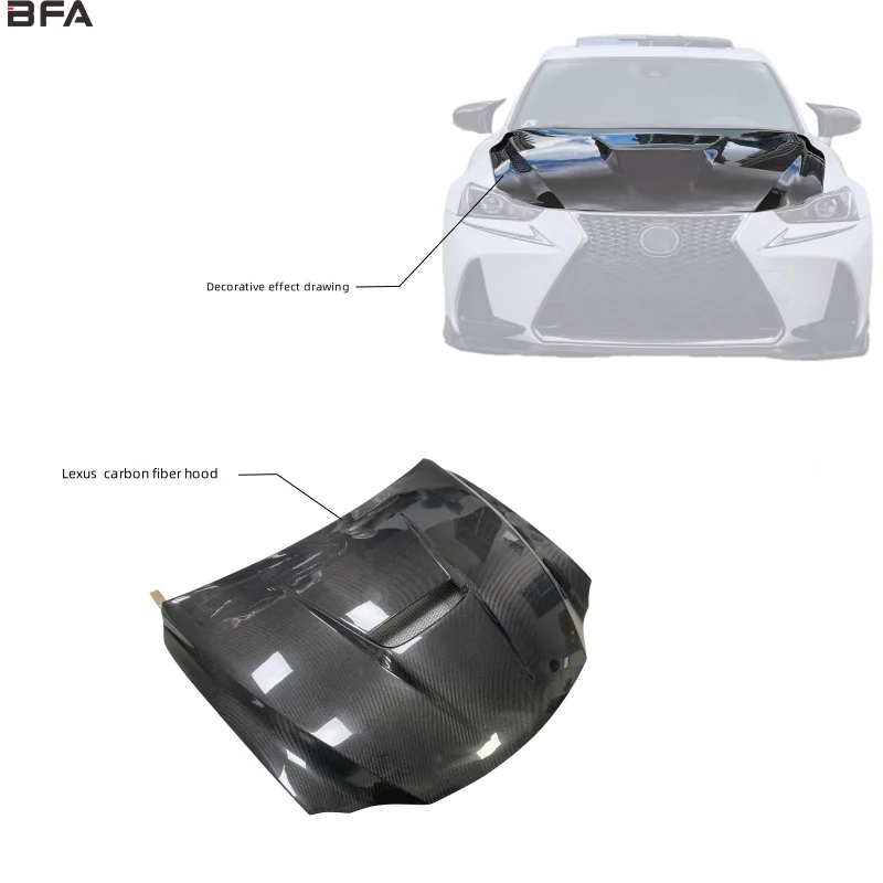 

Carbon Fiber Hoods Are Suitable for Lexus IS Models From 2013 to 2020