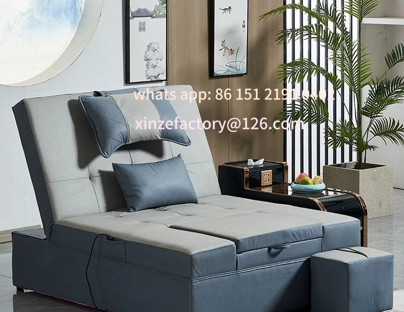 Customizable electric foot massage foot bath sofa massage bed pedicure foot back sauna SPA Thai integrated bed