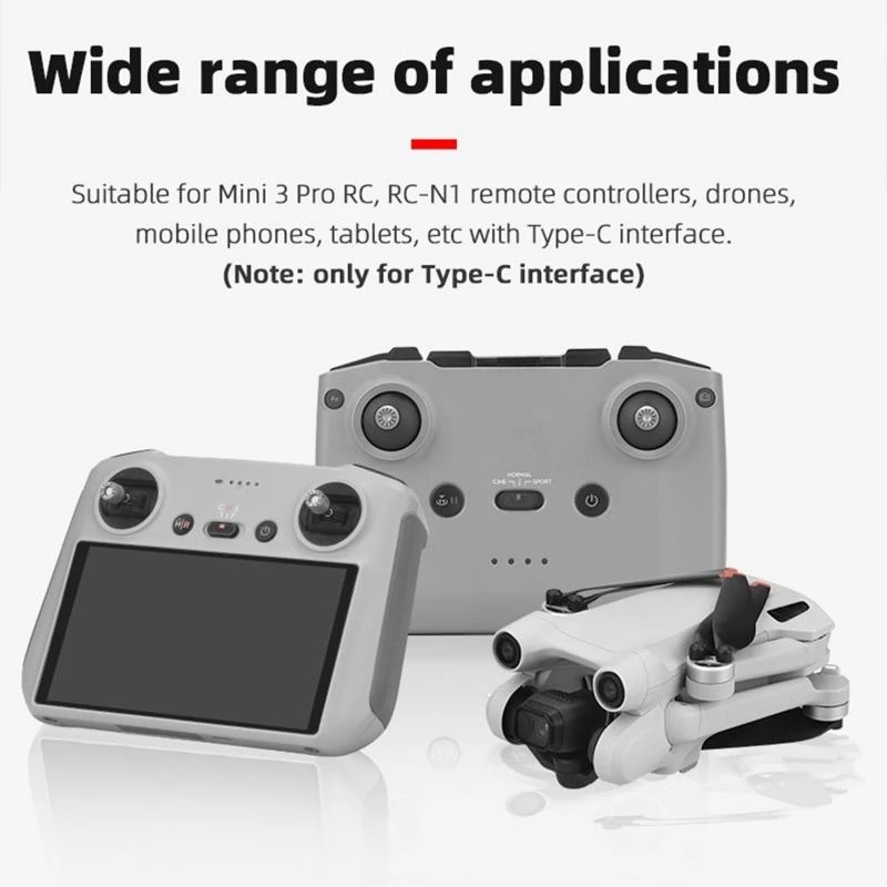 090F пульт дистанционного управления интерфейсной пылевой заглушки типа C Силиконовый пылевой крышку для Mini 3