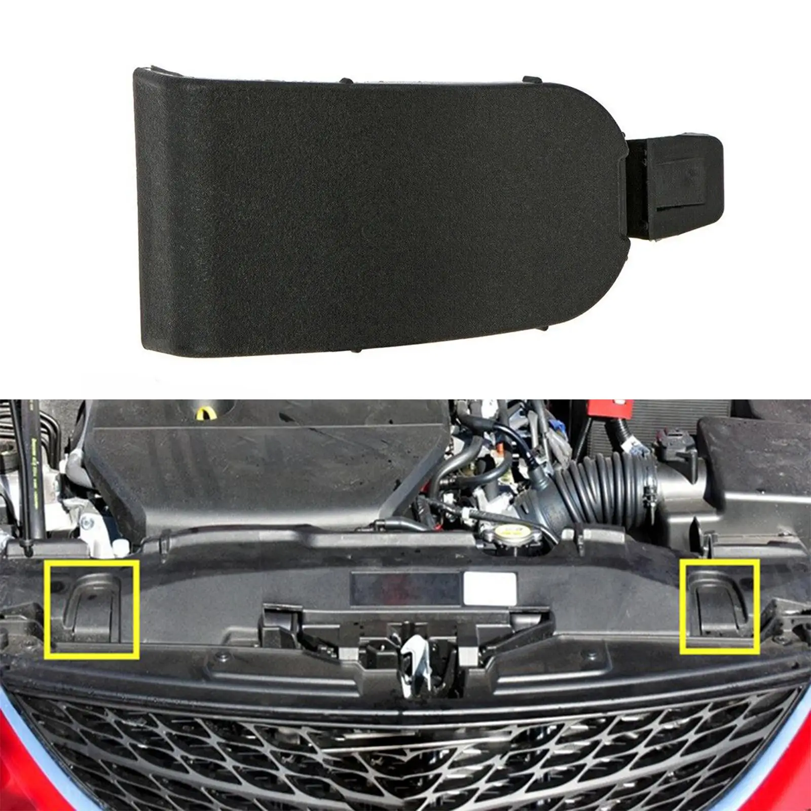 Cooling System Radiator Bracket L33D-15-241 Replace Parts for Mazda 2 5