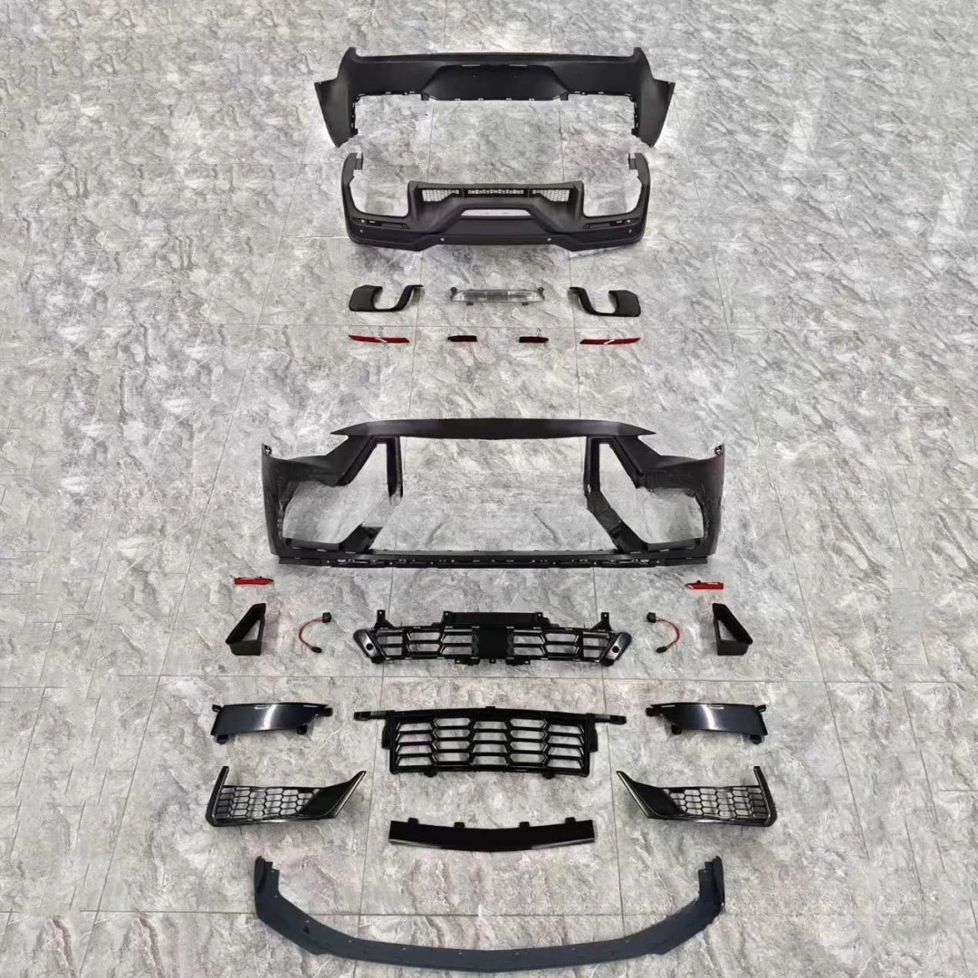 Body Kit for Ford Mustang Bumper Dark Horse 2018-2023, Front and Rear Surrounds, Car Styling Accessories