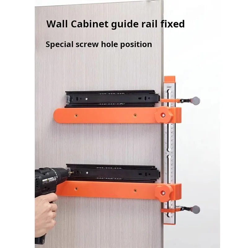 

Инструмент для установки направляющих ящиков с быстрой фиксацией для ящиков шкафа — средство для сборки деревообработки с фиксирующим зажимом