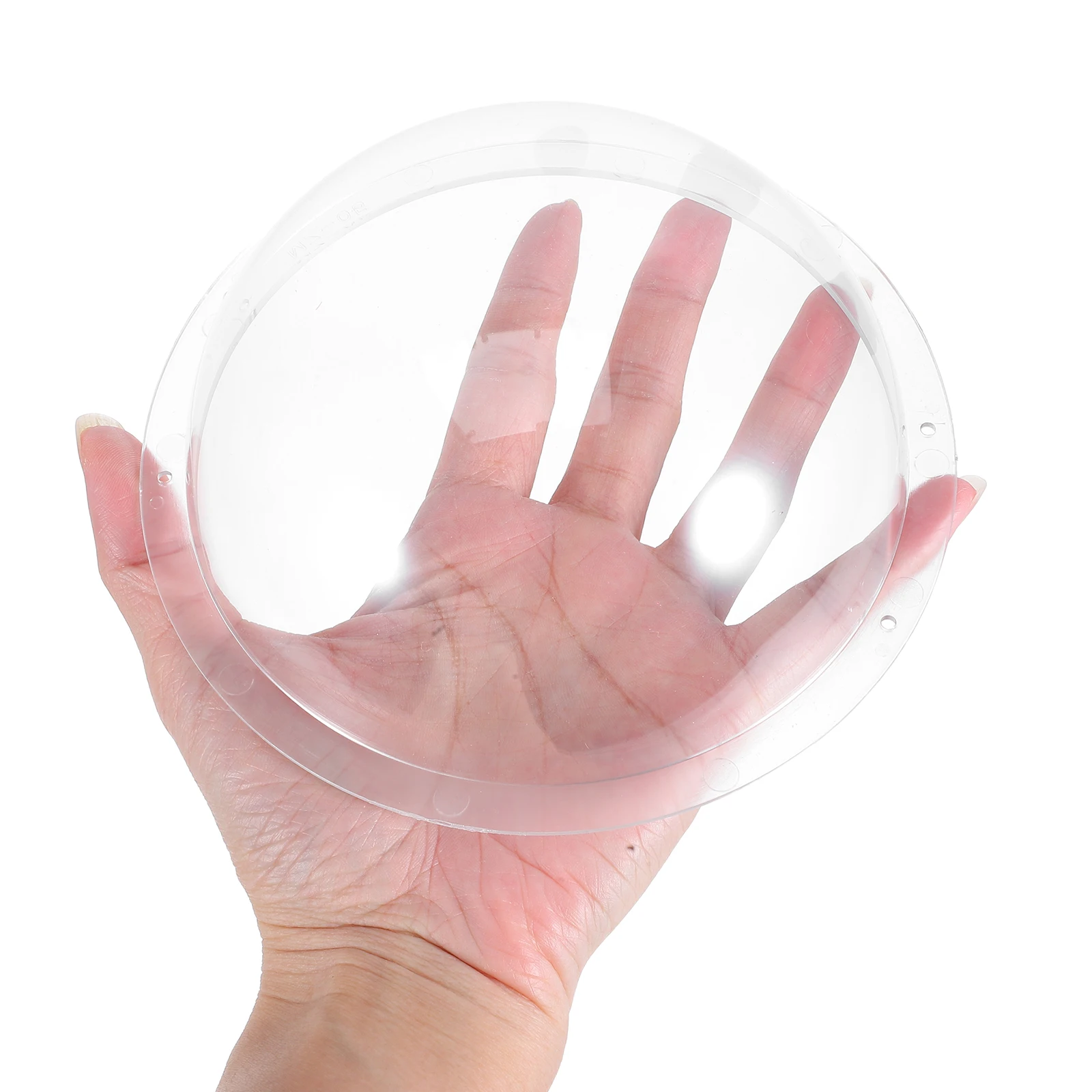 

147Mm Acrylic Clear Camera Dome Cover Security Cctv Protective Housing Transparent Hemisphere Shell Anti-Glare Outdoor Durable