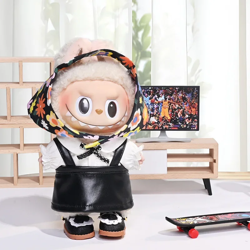 

Одяг для сидячей вечеринки Labubu длиной 17 см — одежда для фигурок в глухой коробке поколения 1–3 (за куклы)